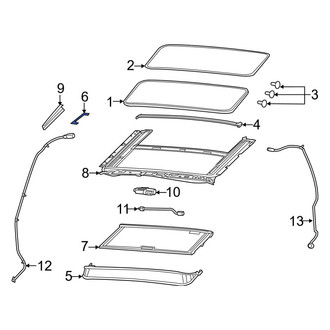 Ram OE - Sunroof Guide Jaw