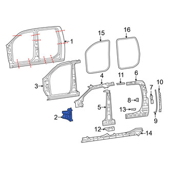 Ram OE - Right Body A-Pillar