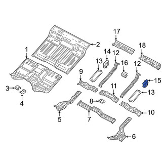 Ram OE - Rear Left Floor Support