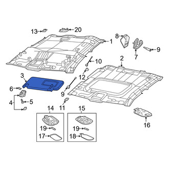 Ram OE - Left Sun Visor