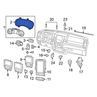 Ram OE - Instrument Panel Lens