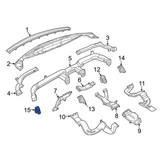 Ram OE - Front Left Dashboard Air Vent