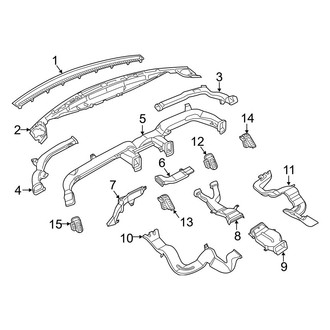 Ram OE - Instrument Panel - Ducts