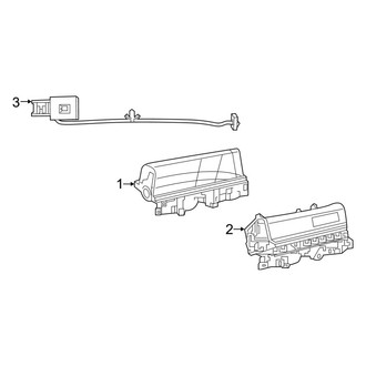 Ram OE - Instrument Panel - Glove Box (Upper Glove Box)