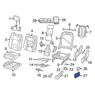 Ram OE - Front Left Power Seat Switch