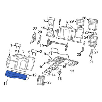 Ram OE - Rear Seat Cover
