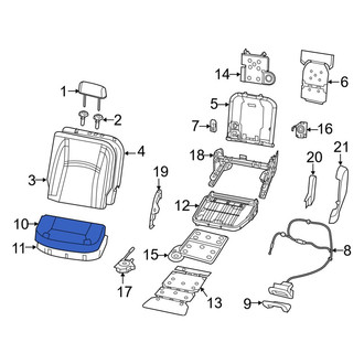Ram OE - Rear Seat Cover