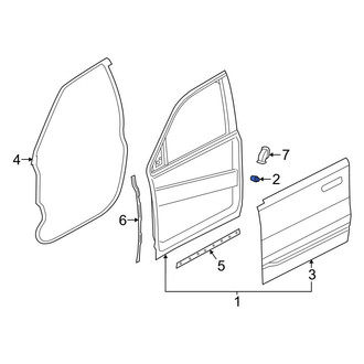 Ram OE - Rear Door Stop