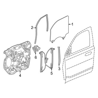 Ram OE - Front Door - Glass & Hardware