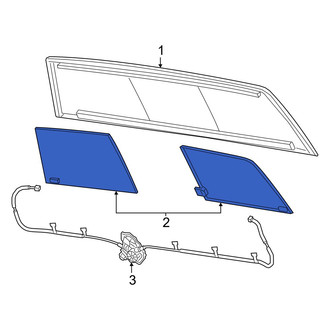 Ram OE - Rear Cab Sliding Glass