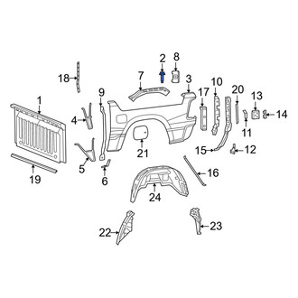 Ram OE - Truck Bed Panel Bolt