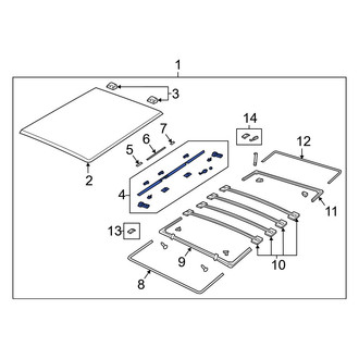 Ram OE - Rear Right Truck Bed Side Rail