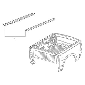 Ram OE - Pick Up Box - Box Rails