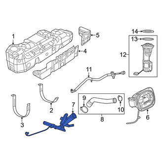 Ram OE - Upper Fuel Tank Filler Neck