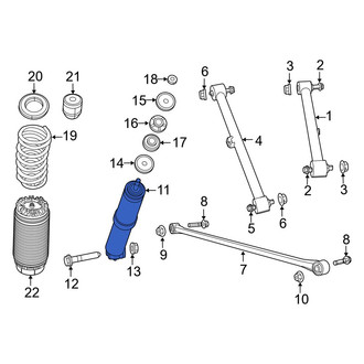 Ram OE - Rear Suspension Shock Absorber