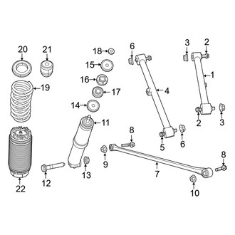 Ram OE - Rear Suspension - Suspension Components