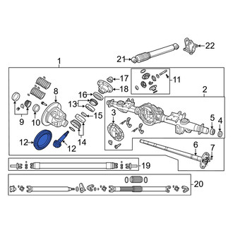 Ram OE - Rear Differential Ring and Pinion