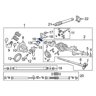 Ram OE - Rear Differential Pinion Seal