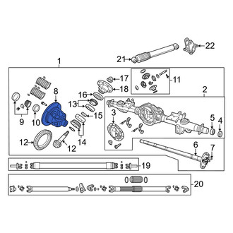 Ram OE - Rear Differential Carrier