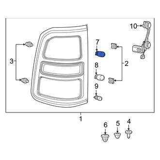 Ram OE - Rear Tail Light Bulb