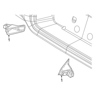 Ram OE - Rear Lamps - License Lamps