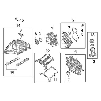 Ram OE - Engine - Valve & Timing Covers (3.0L)