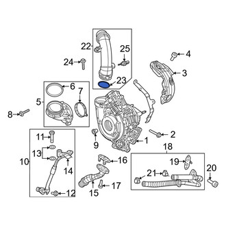 Ram OE - Intercooler Tube Seal
