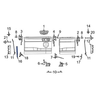Ram OE - Tailgate Lift Support