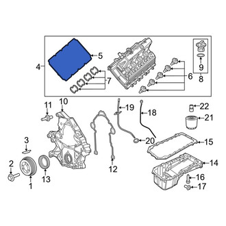 Ram OE - Left Engine Valve Cover Gasket
