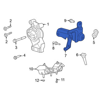 Ram OE - Right Engine Mount Bracket