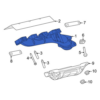 Ram OE - Left Exhaust Manifold