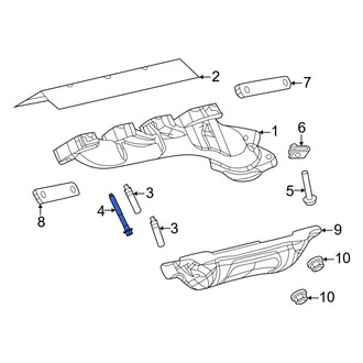 Ram OE - Exhaust Manifold Bolt