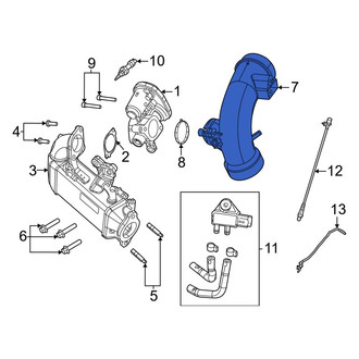 Ram OE - Exhaust Gas Recirculation (EGR) Tube
