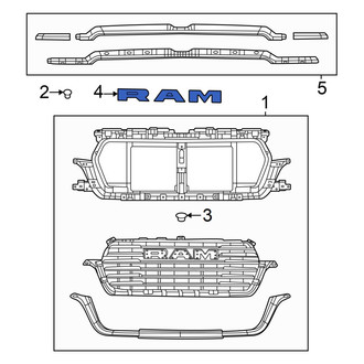 Ram OE - Front Grille Emblem