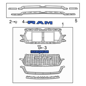 Ram OE - Front Grille Emblem