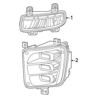 Ram OE - Front Lamps - Fog Lamps