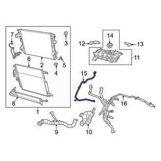 Ram OE - Engine Coolant Overflow Hose