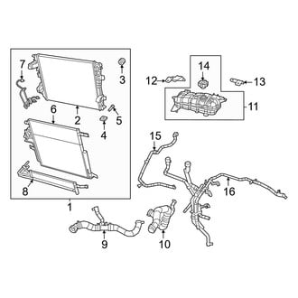 Ram OE - Cooling - Radiator & Components (Primary Cooling)