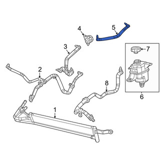 Ram OE - Radiator Coolant Hose
