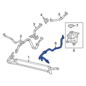 Ram OE - Engine Coolant Overflow Hose