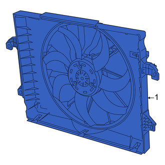 Ram OE - Engine Cooling Fan Assembly