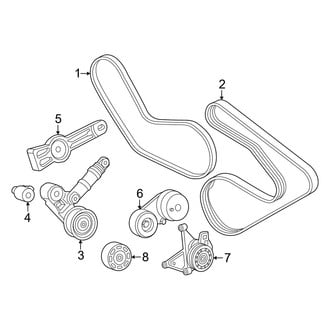 Ram OE - Cooling - Belts & Pulleys