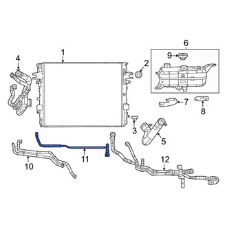 Ram OE - HVAC Heater Hose