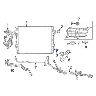 Ram OE - Lower Radiator Insulator