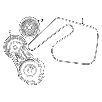 Ram OE - Cooling - Belts & Pulleys