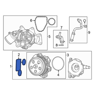 Ram OE - Engine Water Pump Gasket