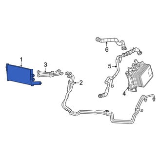 Ram OE - Automatic Transmission Oil Cooler