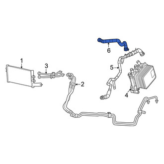 Ram OE - Engine Coolant Pipe
