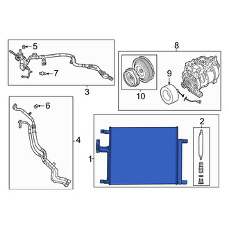 Ram OE - A/C Condenser