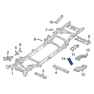 Ram OE - Powertrain Skid Plate Bracket